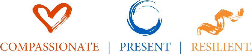 Compassionate, present, resilient semboller